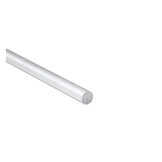 Aluminium Round Barⓓ-⌀8𝑚𝑚 x 𝐿2.5𝑚-