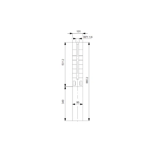 Borehole Motor 4" 230π + Wet End SP Grundfos-SP 3A-18 1.1ππ/3πΒ³βππ/π»80π/-