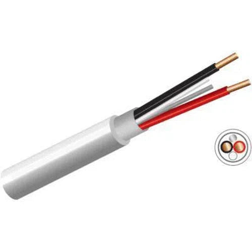 Cable Surfix 2+E Round 𝑝/𝑚eter »-4.0𝑚𝑚²-White-
