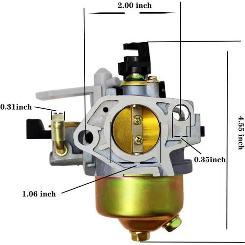 Carburetor G P27A for Small Engines & Generators-