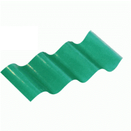 Corrugated Sheet Polycarbonate-Green-πΏ3.6π x π710xπ0.8ππ-