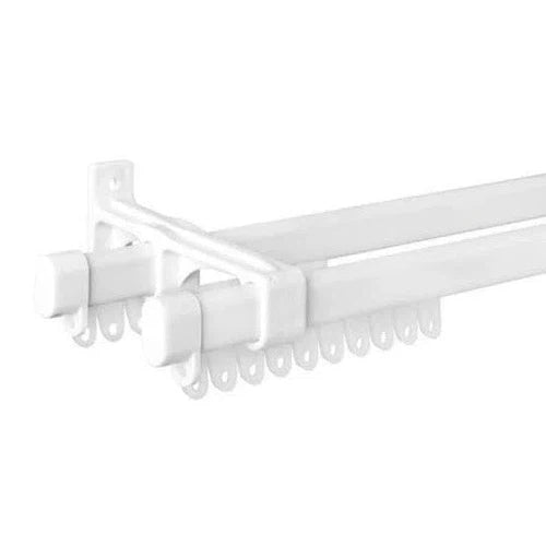 Curtain Rail Double 'C' Track eCono-πΏ1.0πβ-White-