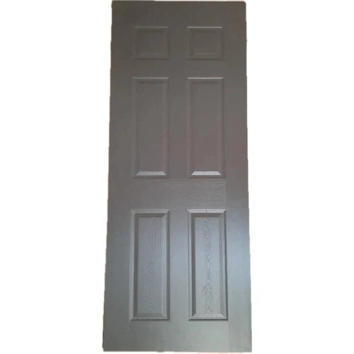 Door Deep Moulded-6 Panel-Grey-