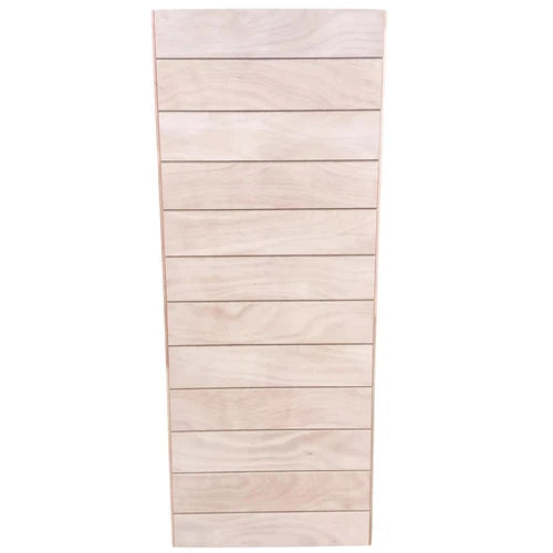 Door Hardwood Horizontal Veneer Slat Craftdoorsⓓ-