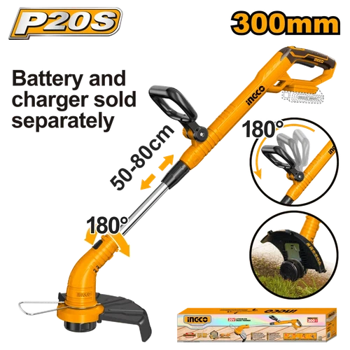 Edge Trimmer Cordless 20𝑉 iNGCO-Tool Only-