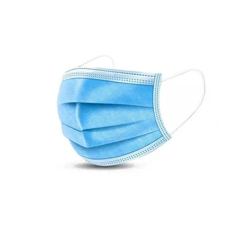 Face Mask 3 Ply Disposable-𝑝/10-