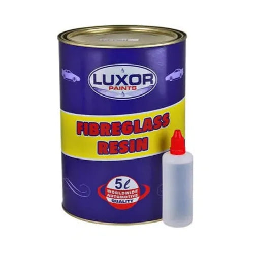 Fibreglass Resin Luxor-500mβ +Hard 10ml-Clear Yellow-