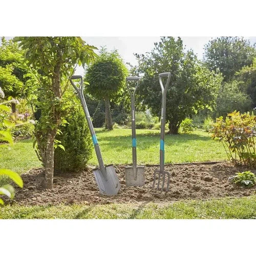 Fork Spading Beachwood Handle Gardena-