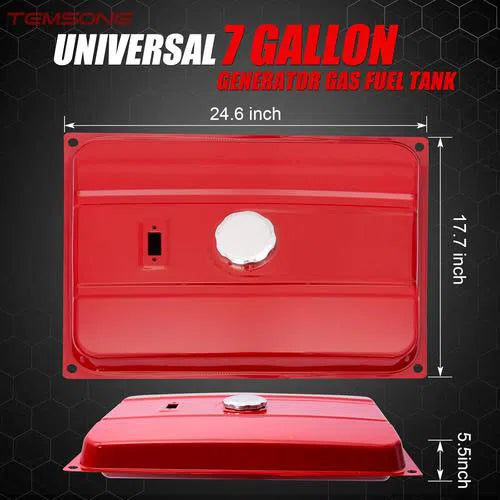 Fuel Tank for Generator Generic-5gallon πΏ550 x π€360 x π»100ππ-