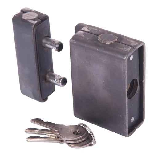 Gate Lock Sliding Slam RED-