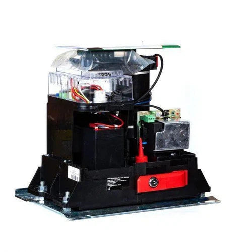 Gate Motor Sliding 12𝑉 Gemini-7𝐴𝒉-(Motor+Bat+2xRmt+BaseP)-