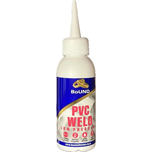 Glue PVC Cement Low Pressure BoUND-100πβ-Clear-
