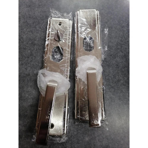 Handles for Steel Door-Silver-