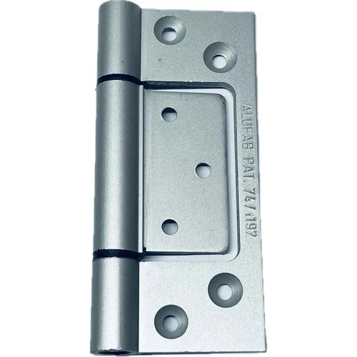 Hinge Aluminium Sinkless Centered-Aluminuim-100x40ππ-pair