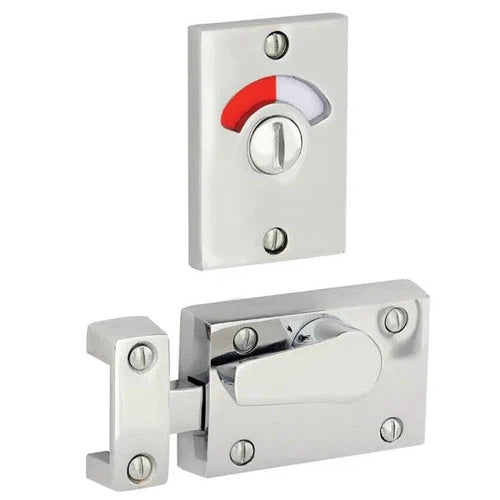Indicator Bolt Latch Euro-Chrome-