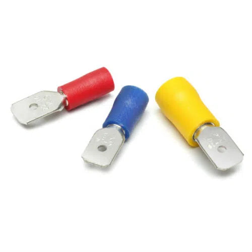 Insulated Terminal Spade Male 6.4mm Β»-Red 1.5ππΒ²-each-