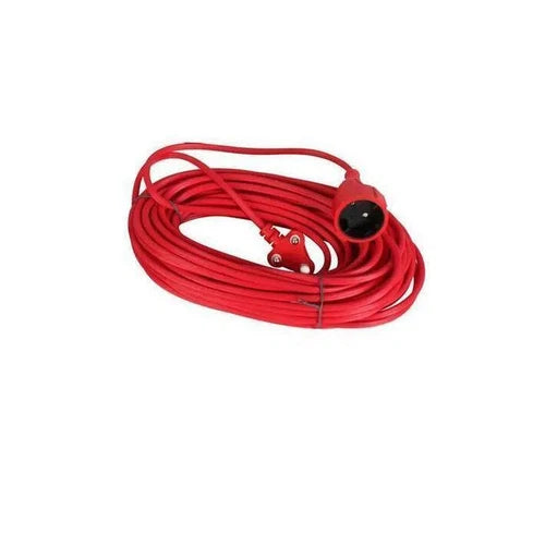 Lawnmower Cable Ribbed Red (2Core)-πΏ20π x π1.0ππΒ²-