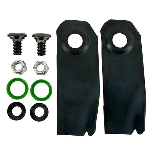 Lawnmower Swing Blade Mulch 125x48mm Victa V144ⓓ-Pair-