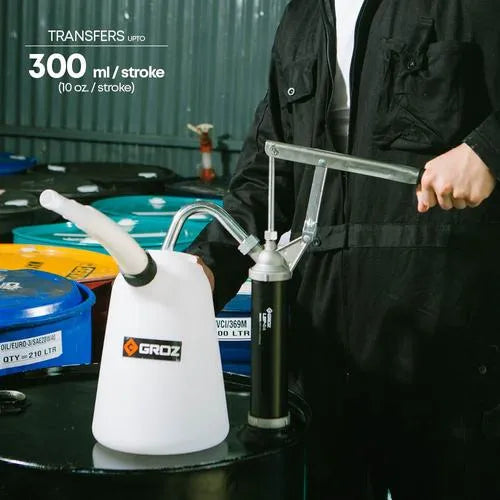 Lever Action Drum Pump Groz-