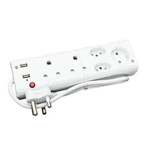 Multi Plug Redisson/Ausma-5 Way+USB-