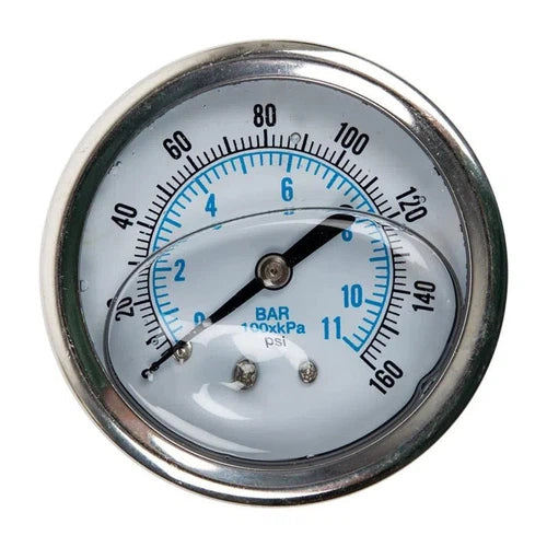 Pressure Gauge Oil Filledfor Pressure Pump-60๐๐ x1/4"M/11โ-