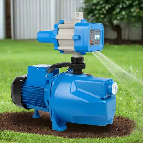 Pressure Pump Jet Self Priming Pascali-0.75𝑘𝑊/2.5𝑚³ℓ𝑝𝒉/𝐻21𝑚/2.7℔ + Flow Switch-