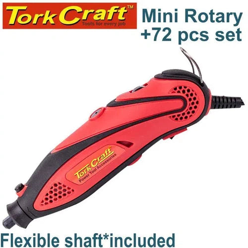 Rotary Tool 170w + Accessories Tork Craft-