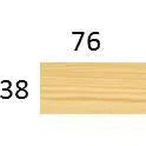 SA Pine Wall Plate ƒ38x76𝑚𝑚 S5 »-𝐿6.6𝑚-