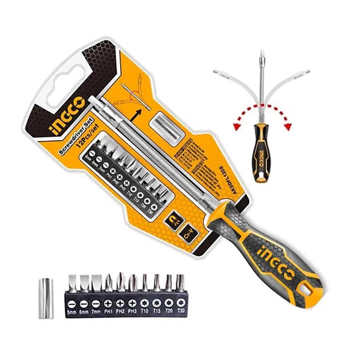 Screwdriver Flexible Shaft with Bits iNGCO-