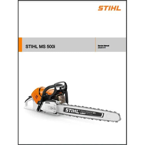 Service Repair Manual MS500i STIHL-
