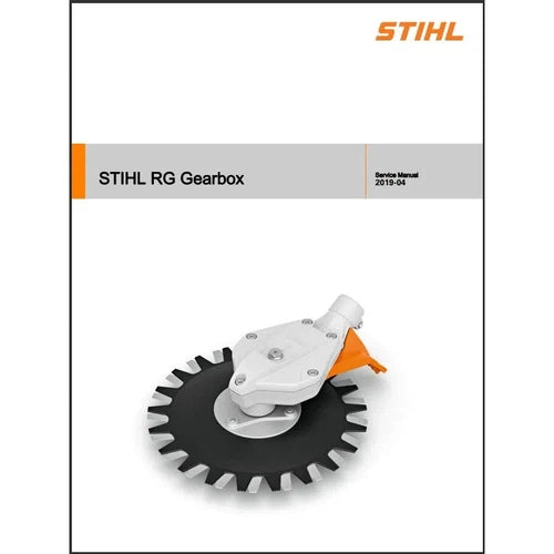 Service Repair Manual RG-KM STIHL-