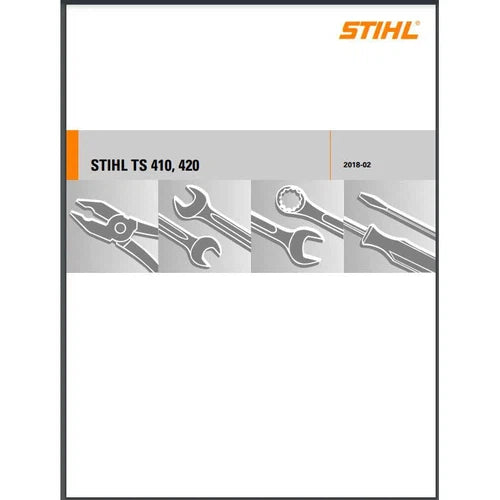 Service Repair Manual TS410/TS420 STIHL-