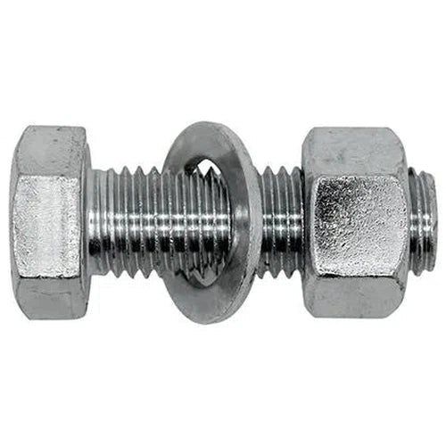 Bolt Hex Head Set Assembled SFC 8.8-Fasteners-Private Label Fasteners-M16x30mm (black)-Plain Steel (Black)-diyshop.co.za