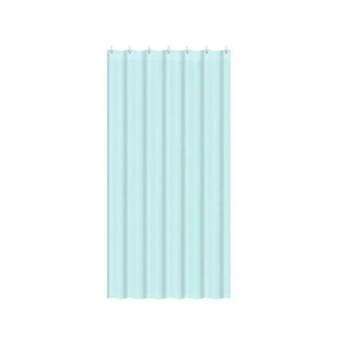Shower Curtain PVC-Blue-