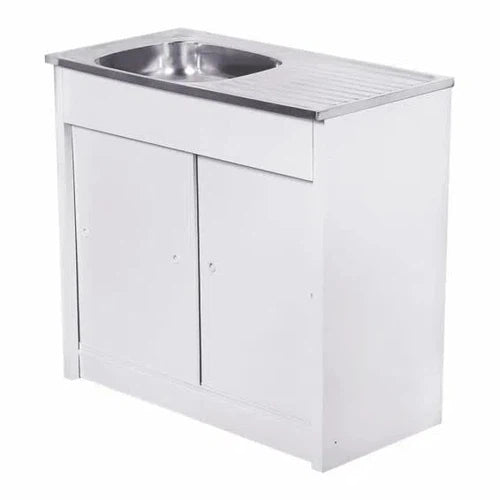 Mueble para fregadero con extremo de un solo recipiente