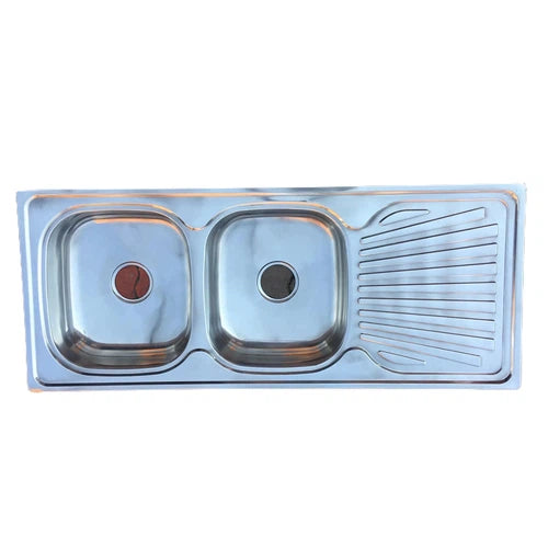 Sink Drop In Double Bowl End Africano-