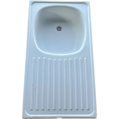 Sink Sit On Single End Bowl Plastic GD-
