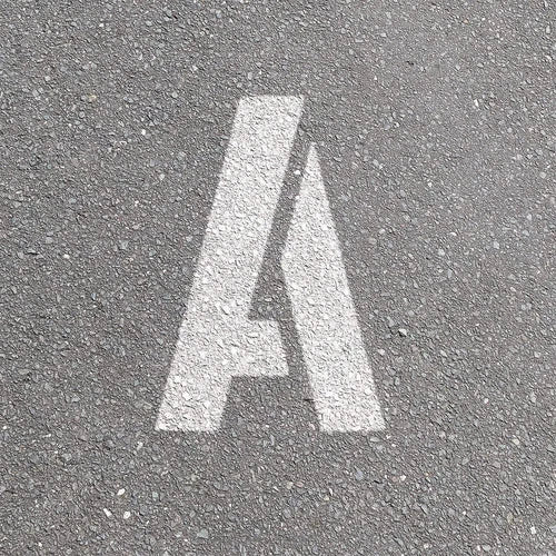 Stencil Letter's & Number's Set Paperboard-25ππ-