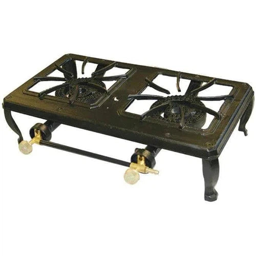 Stove LPG Gas Boiling Table Cast Iron (Flat Packed)-1 Burner (L250xW250xH150mm)-