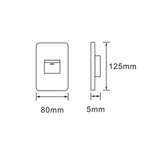 Switch 4x2 Luxury Range Ausma-1Lever-Black/Gold-