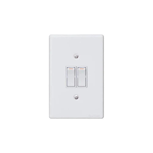 Switch 4x2 Steel Reddison-2 Lever-