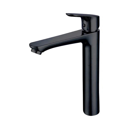 Tap Basin Mixer High Rounded Lever-Matt Black-