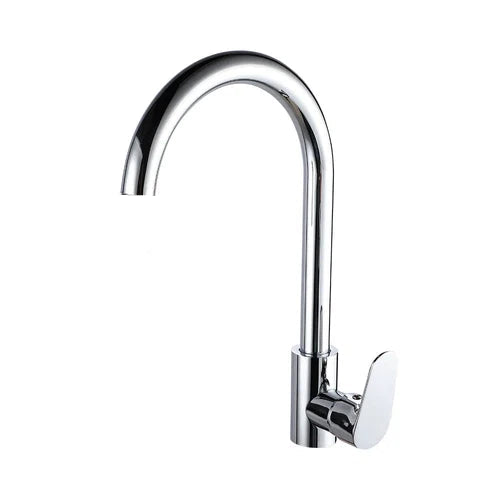 Tap Sink Kitchen Mixer Pull out Spout Rounded Lever-Chrome-