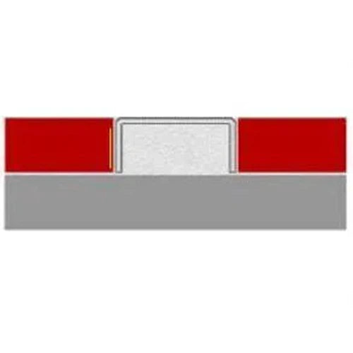 Tile Listello Polished Aluminium-12mm-