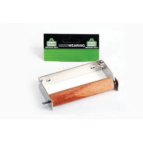 Toilet Roll Holder with Wooden Insert-