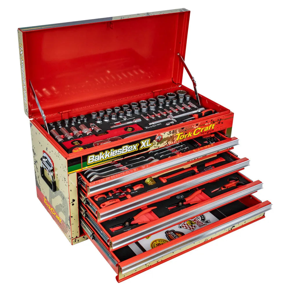 Tool Box Drawer 254pc Bakkies Box TorkCraft-