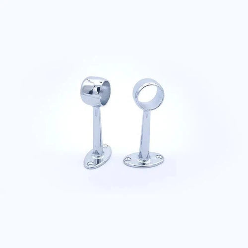 Towel Rail Bracket Through Chrome Plated-⌀19𝑚𝑚-each-