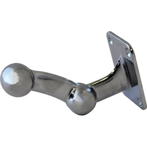 Towel Rail Bracket Twin Chrome Plated-19𝑚𝑚-pair-