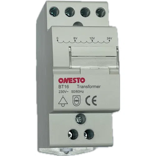 Transformer DIN AC-DC Onesto-230πAC - 8/12/24πDC-