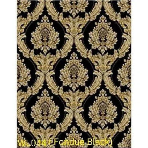 Wallpaper PVC Roll (š¤530ššxšæ10š) Majistiq-Fondue Black-